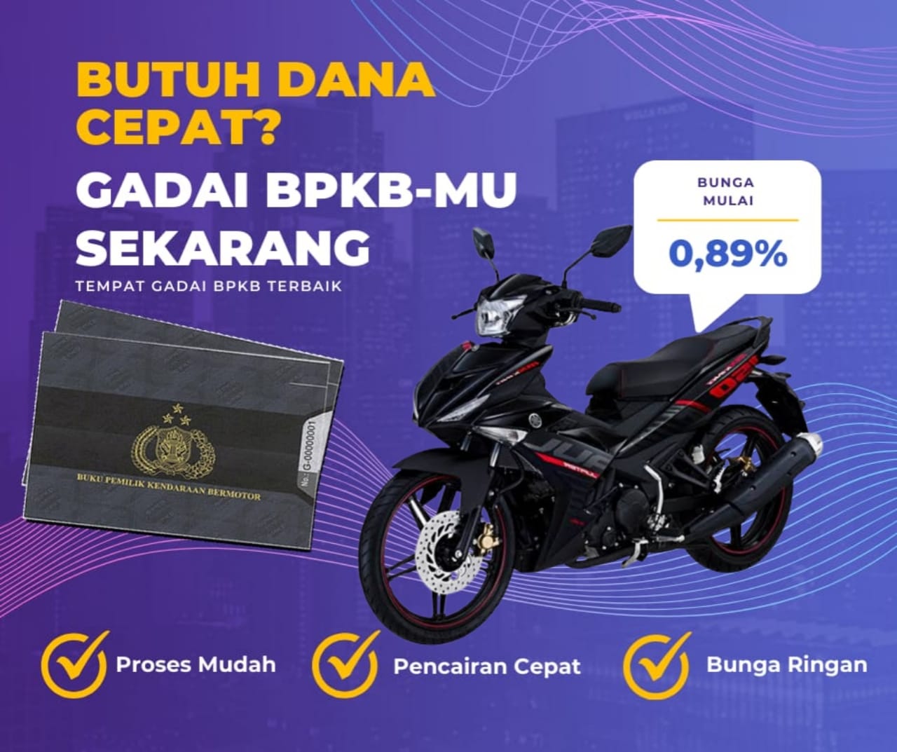 Kredit Jaminan Bpkb Motor Yamaha Jupiter Mx King 150 GP Dapat Dana Berapa? Seperti Ini Simulasinya